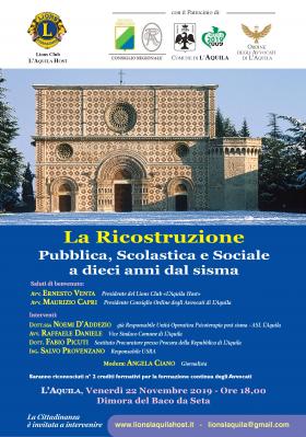 convegno ricostruzione