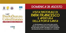 Visita Papa Francesco e apertura Porta Santa