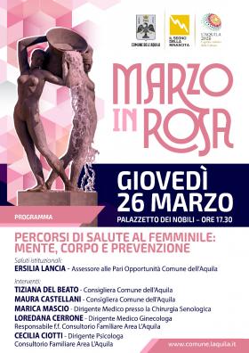 marzo in rosa