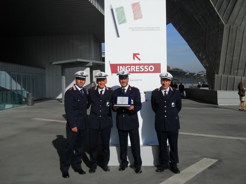 Polizia Municipale premiata a Milano 1