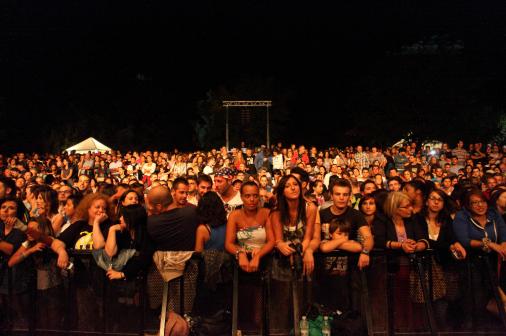 Il pubblico al concerto di Grignani (29 agosto)